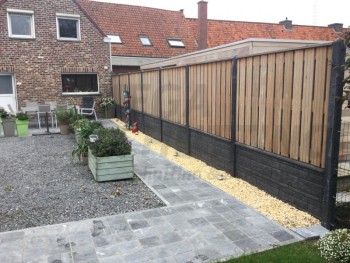 Zelf uw schutting samenstellen