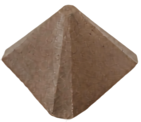 Paalpuntje taupe