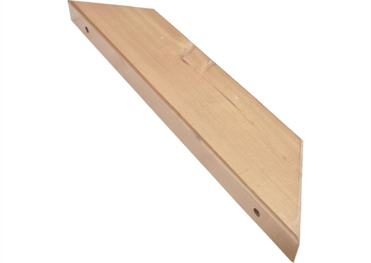 Rechte schoor 65x145x770mm douglas gedroogd en geschaafd