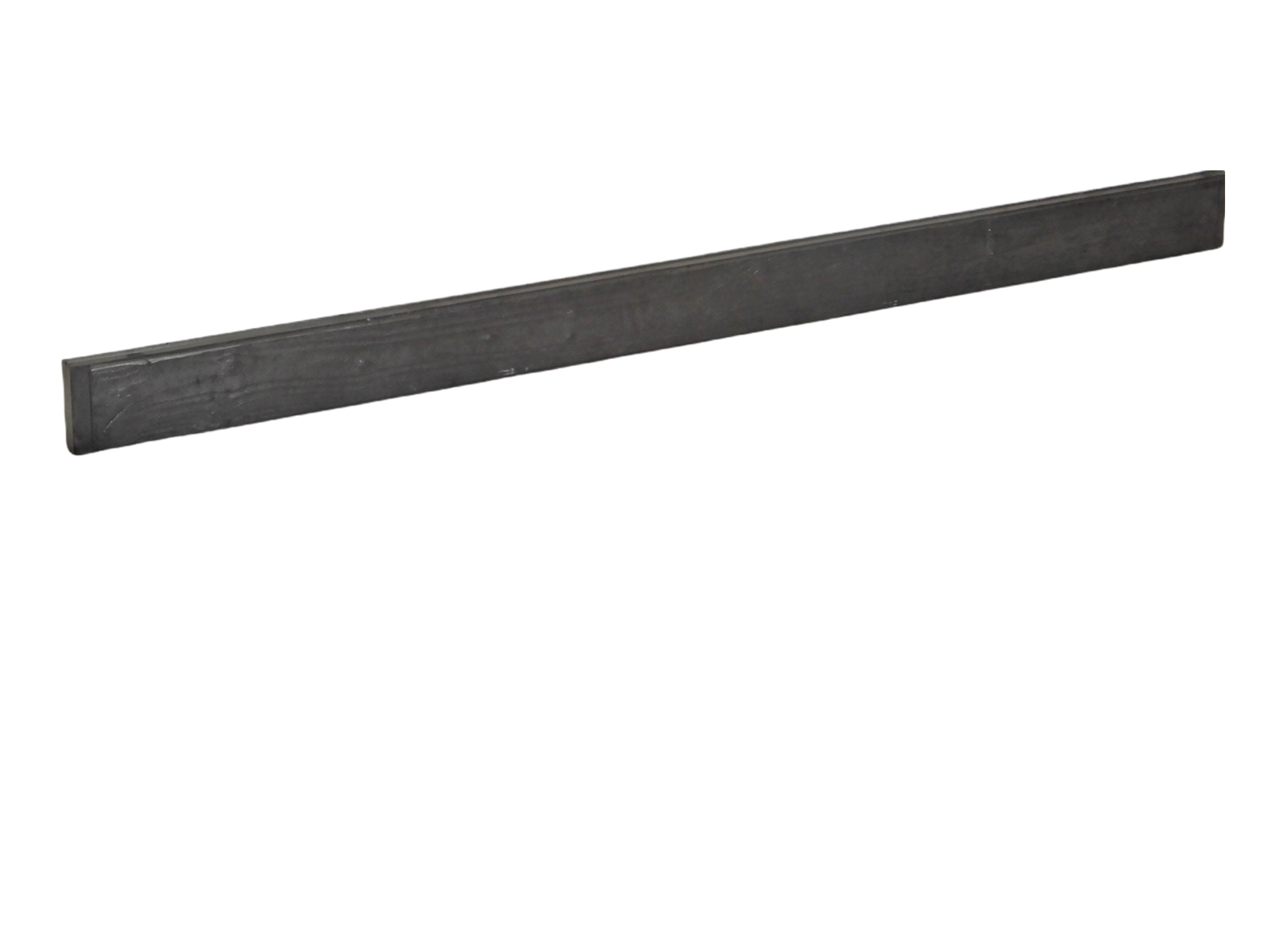 Betonplaat antraciet Lariks-motief dubbelzijdig (184x12)