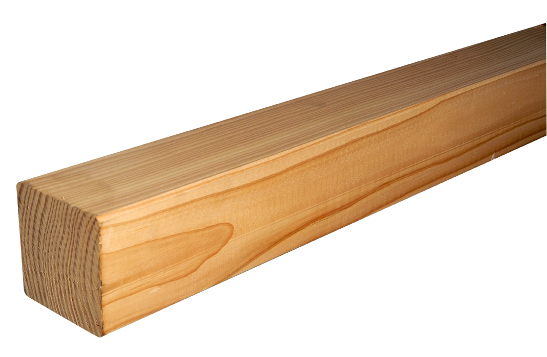Douglas schuttingpaal 6,5x6,5 cm 275 cm lang